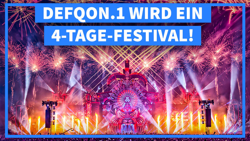 Defqon.1 wird ein 4-Tage-Festival!