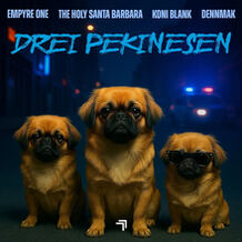 Drei Pekinesen