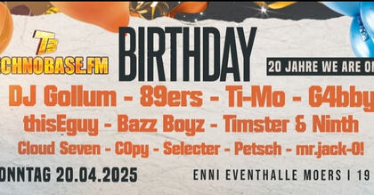20 Jahre Technobase.FM LIVE Übertragung