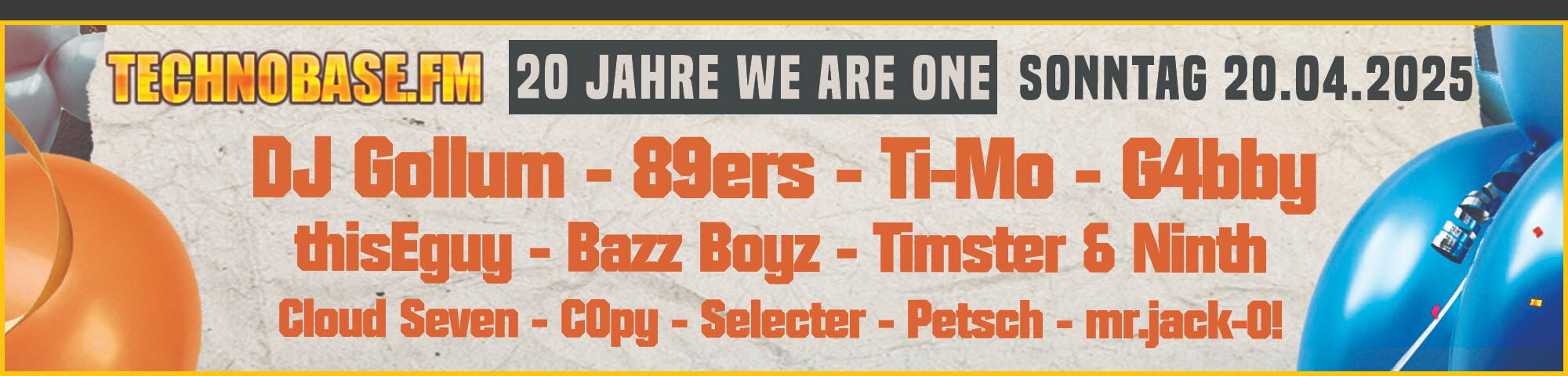 20 Jahre TechnoBase.FM!